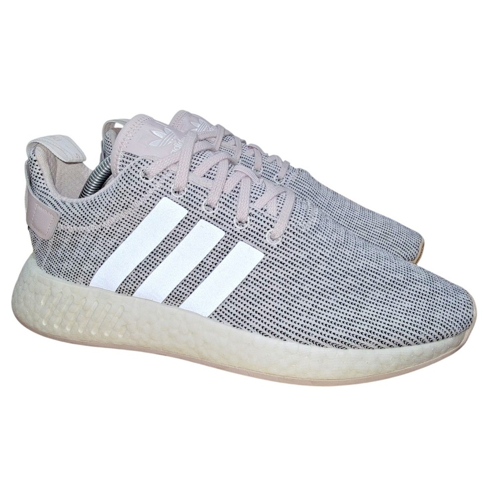 Adidas NMD R2 Boost Women's Gray casual Sneakers shoes Size 9.5 B22641